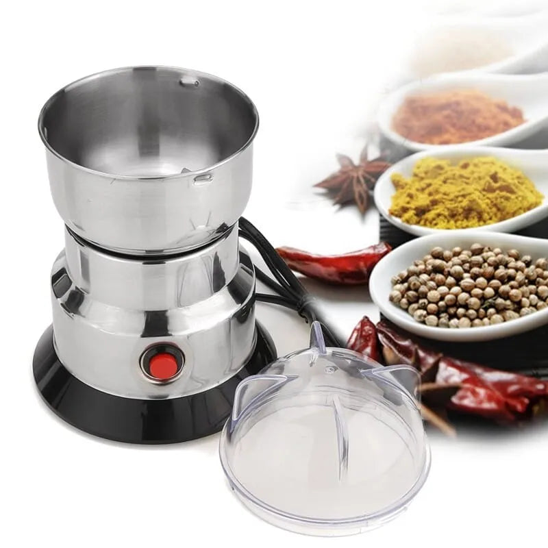 Powerful Multifunctional Electric Masala Grinder  Durable Stainless Steel Spice & Herb Blender
