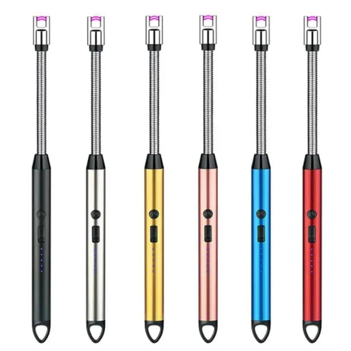 USB Rechargeable Electric Arc Lighter  Windproof, Safe & Flexible for Kitchen & Outdoor Use