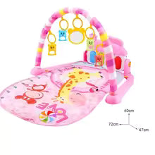 3-in-1 Baby Piano Play Gym – Musical Activity Mat for Newborns & Toddlers (0–36 Months)