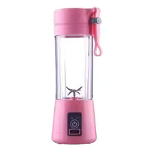 Portable USB Rechargeable Juicer Blender  6 Blades, Powerful & Convenient Mixer for Smoothies & Shakes