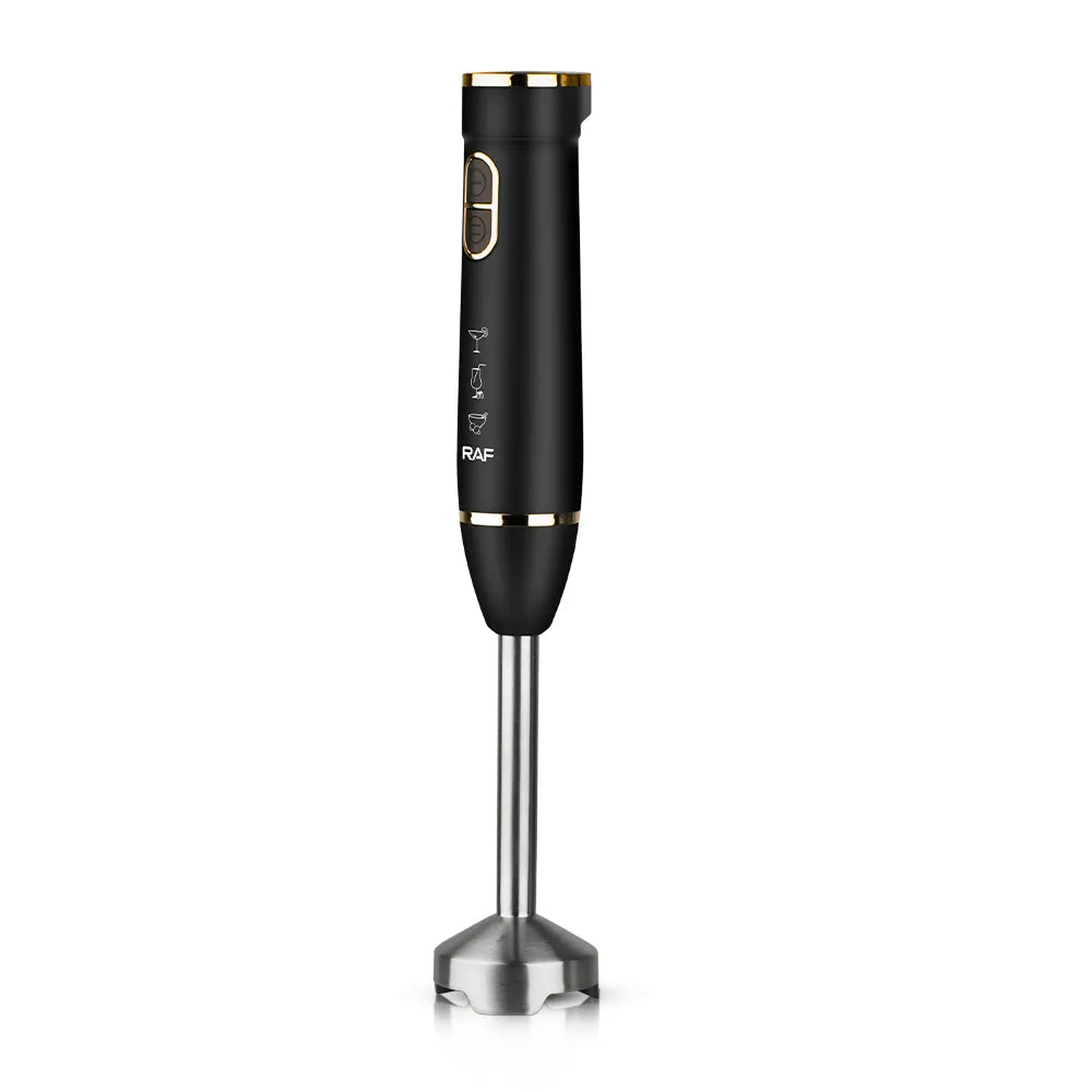 RAF 800W 4-Blade Hand Blender  Powerful, Fast Start, Easy Clean, Perfect for Smoothies