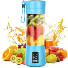Portable USB Rechargeable Juicer Blender  6 Blades, Powerful & Convenient Mixer for Smoothies & Shakes