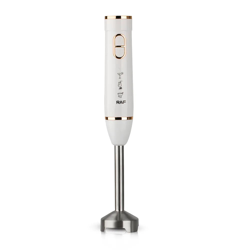 RAF 800W 4-Blade Hand Blender  Powerful, Fast Start, Easy Clean, Perfect for Smoothies