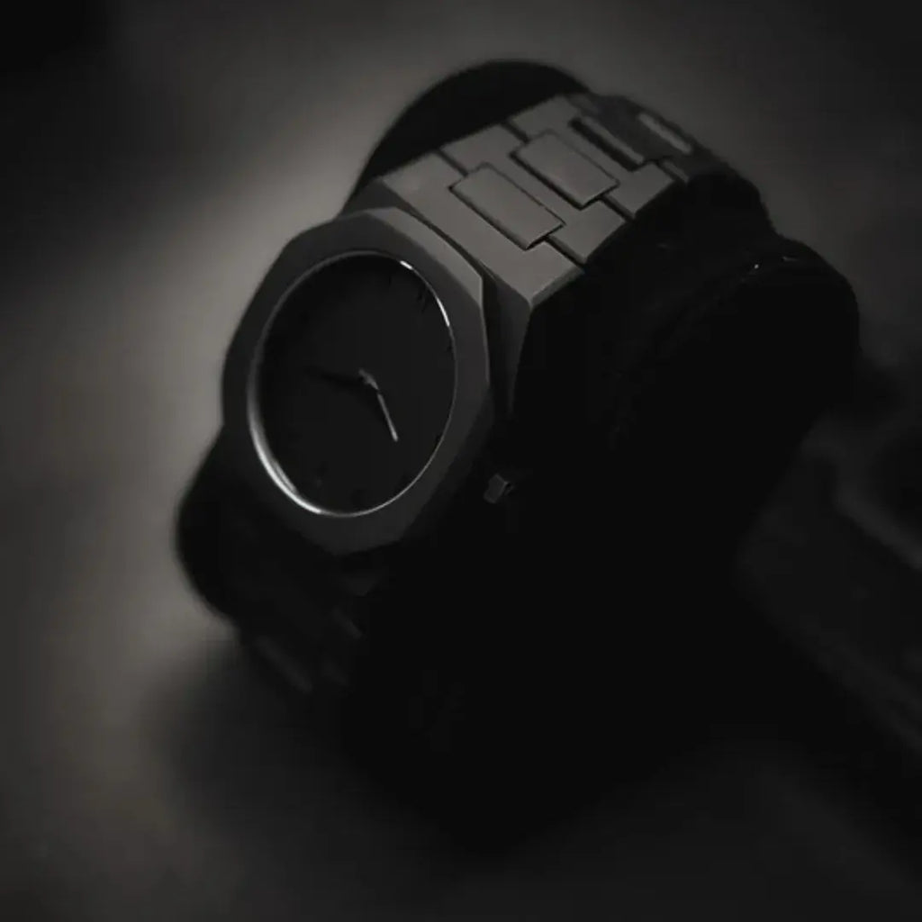 Arabic Aura Watch  All Black Edition  Lightweight, Bold & Stylish Timepiece