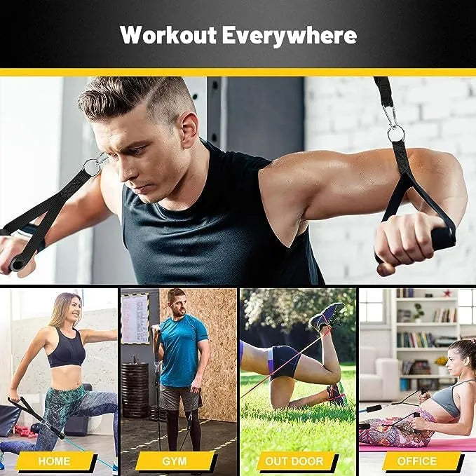 Ultimate Portable Resistance Bands  Train Anytime, Anywhere for Maximum Results