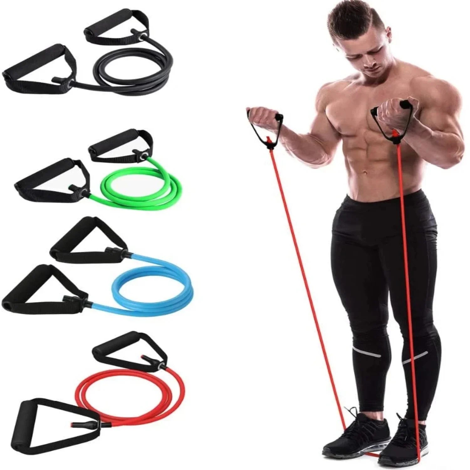 Ultimate Portable Resistance Bands  Train Anytime, Anywhere for Maximum Results