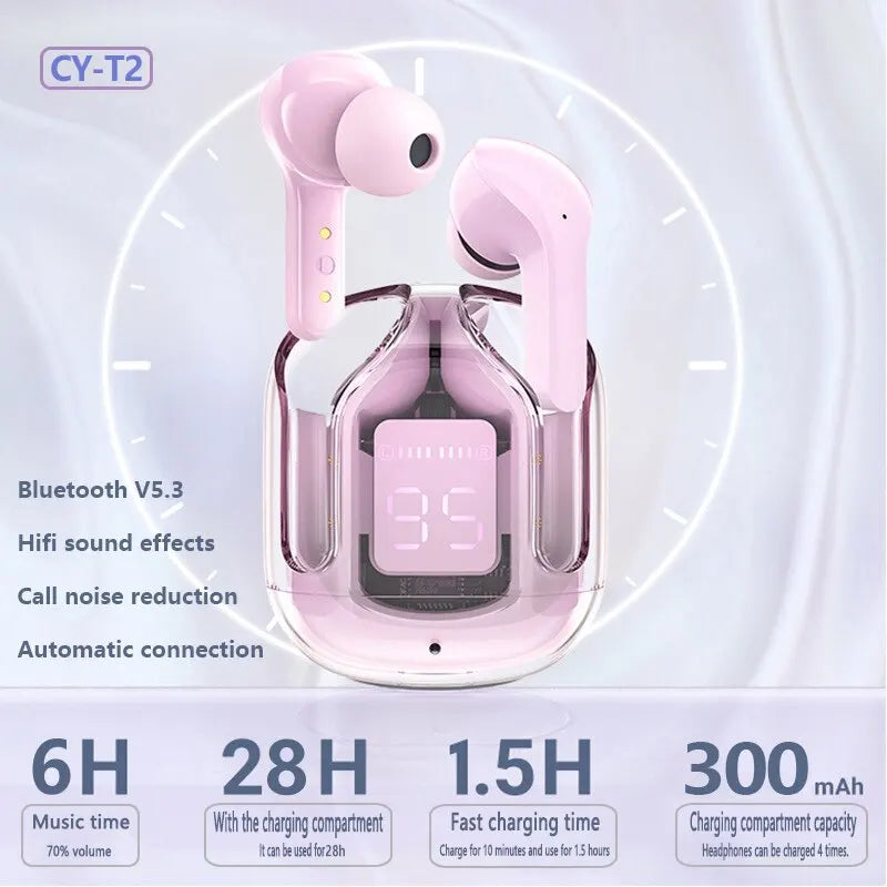 Air 31 TWS Earbuds  Wireless Bluetooth with Deep Bass, Noise Reduction & Smart Touch Control