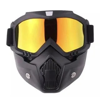 High Quality Bike Face Helmet Mask & Goggles  Ultimate Protection & Comfort