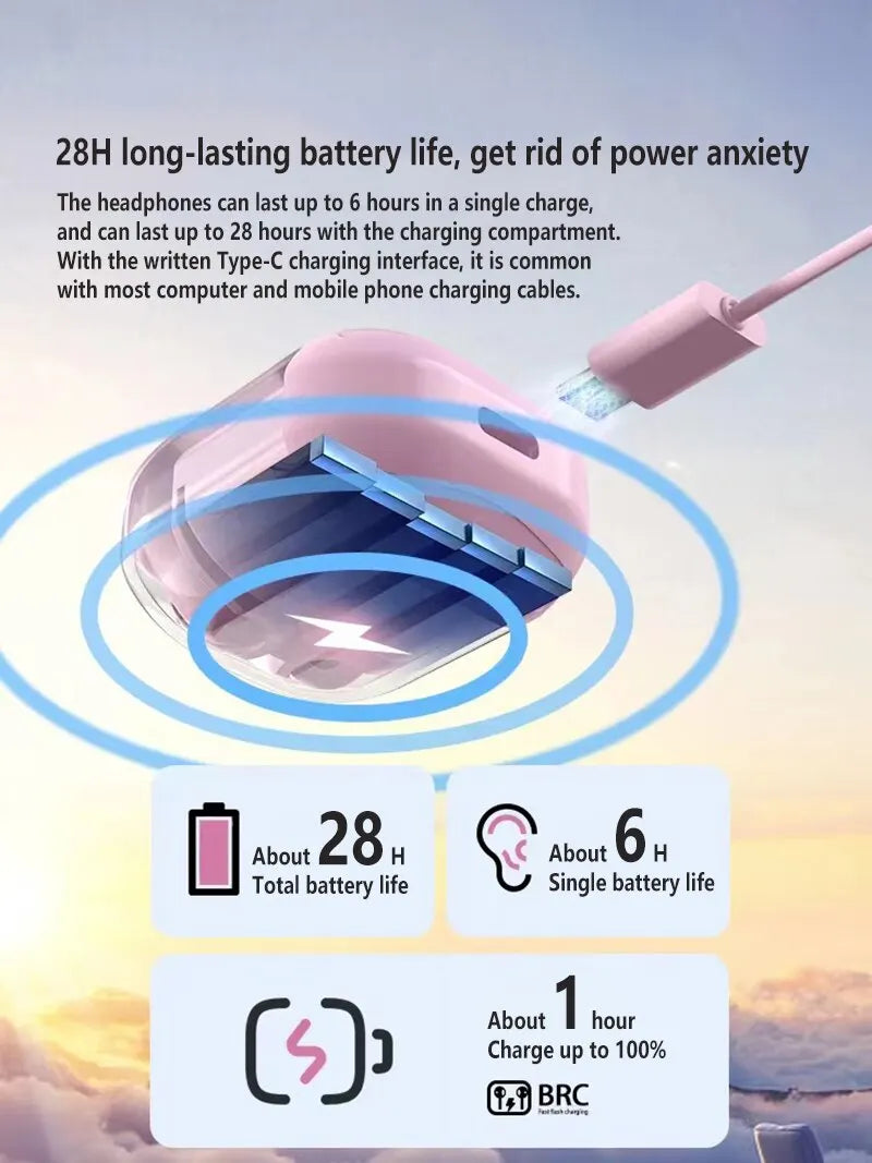 Air 31 TWS Earbuds  Wireless Bluetooth with Deep Bass, Noise Reduction & Smart Touch Control