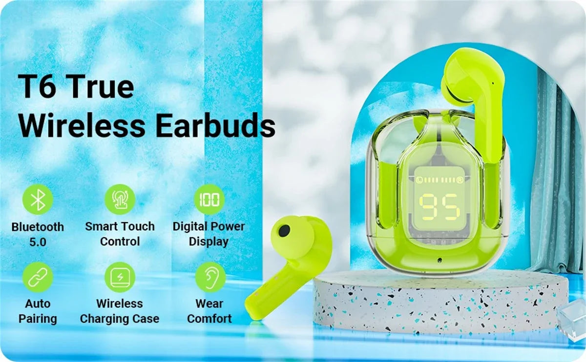 Air 31 TWS Earbuds  Wireless Bluetooth with Deep Bass, Noise Reduction & Smart Touch Control