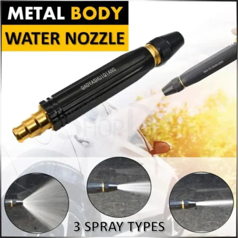 360° High-Pressure Brass Spray Nozzle  Adjustable & Durable Leak-Free Design