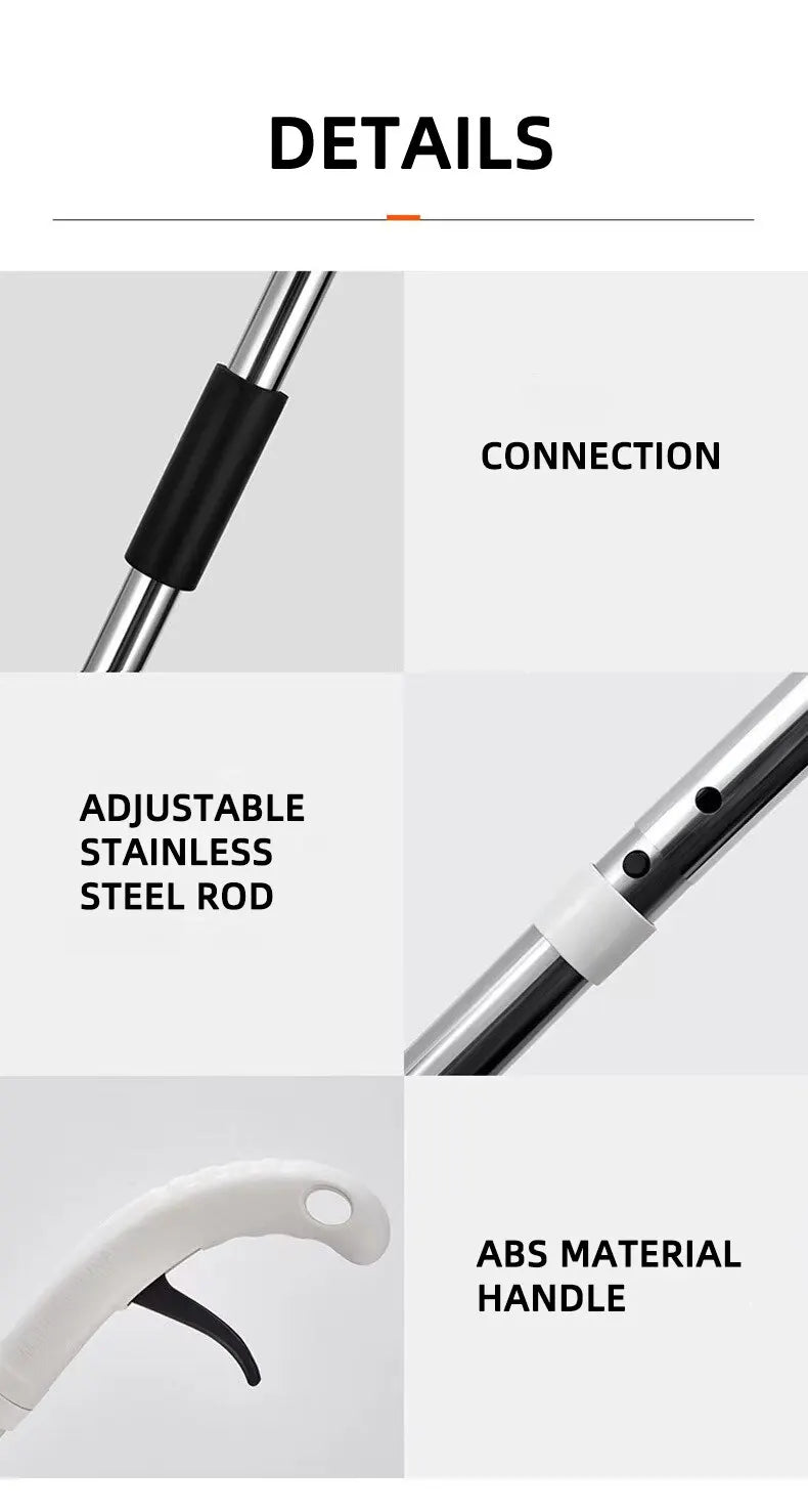 360° Rotating Water Spray Mop with Refillable Bottle and Washable Microfiber Pads for All Floor Types