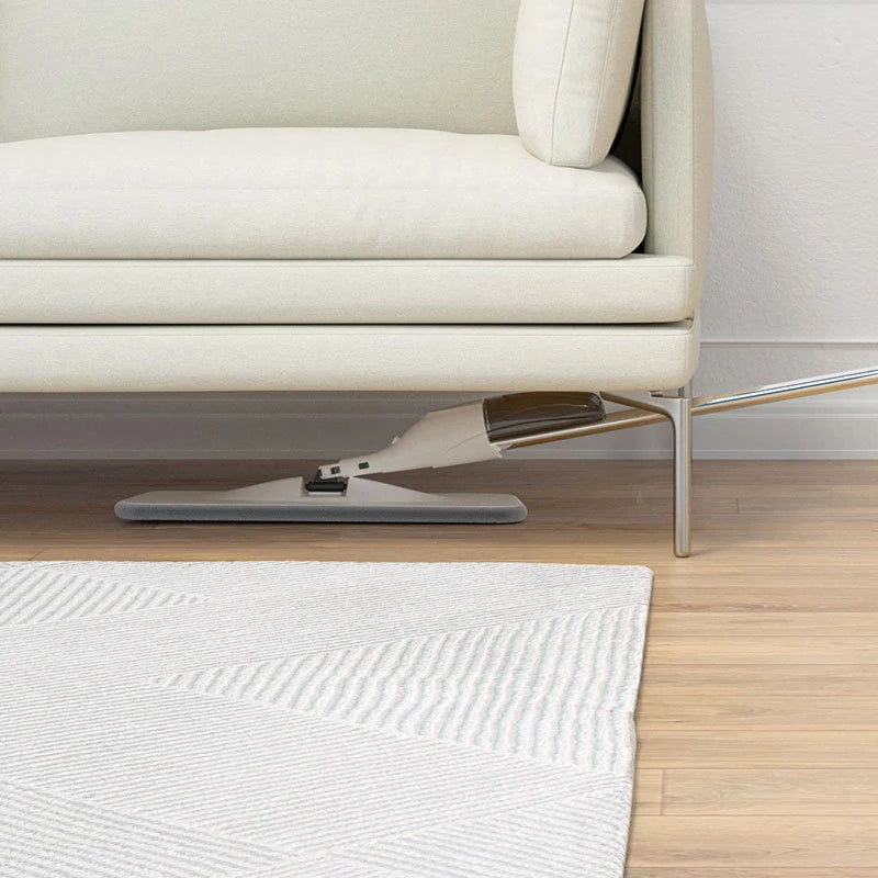 360° Rotating Water Spray Mop with Refillable Bottle and Washable Microfiber Pads for All Floor Types