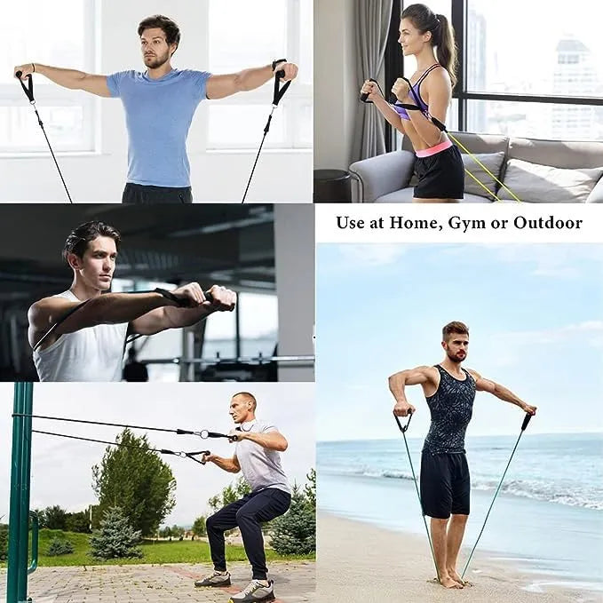 Ultimate Portable Resistance Bands  Train Anytime, Anywhere for Maximum Results